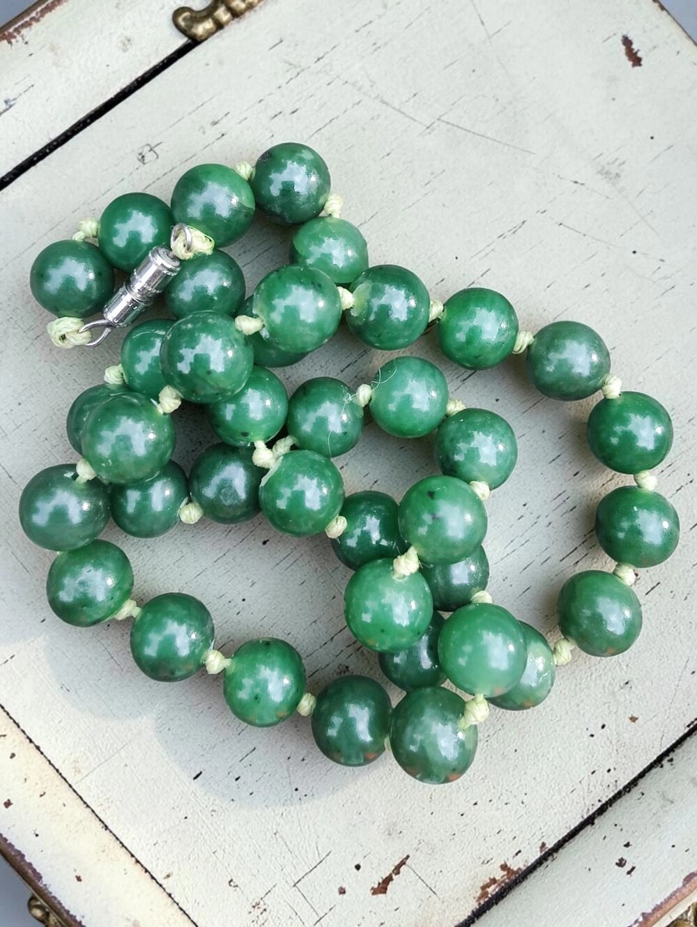 🔥 Vintage Jade Necklace